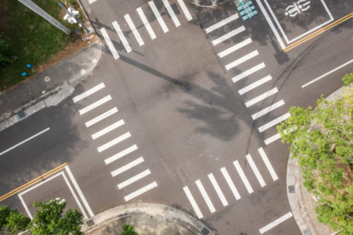 intersection collision california